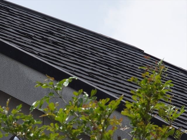 劣化したパミール屋根